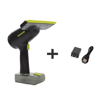Sun Joe Cordless 8V Handheld Auto Vac w/ HEPA Filter, USB Charger w/L-iON Battery AJWV100